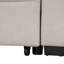 Canapé-lit de 84,75 po, canapé-lit gigogne 2 en 1 avec repose-pieds avec rangement pour le salon, le canapé de la chambre et le petit appartement, beige