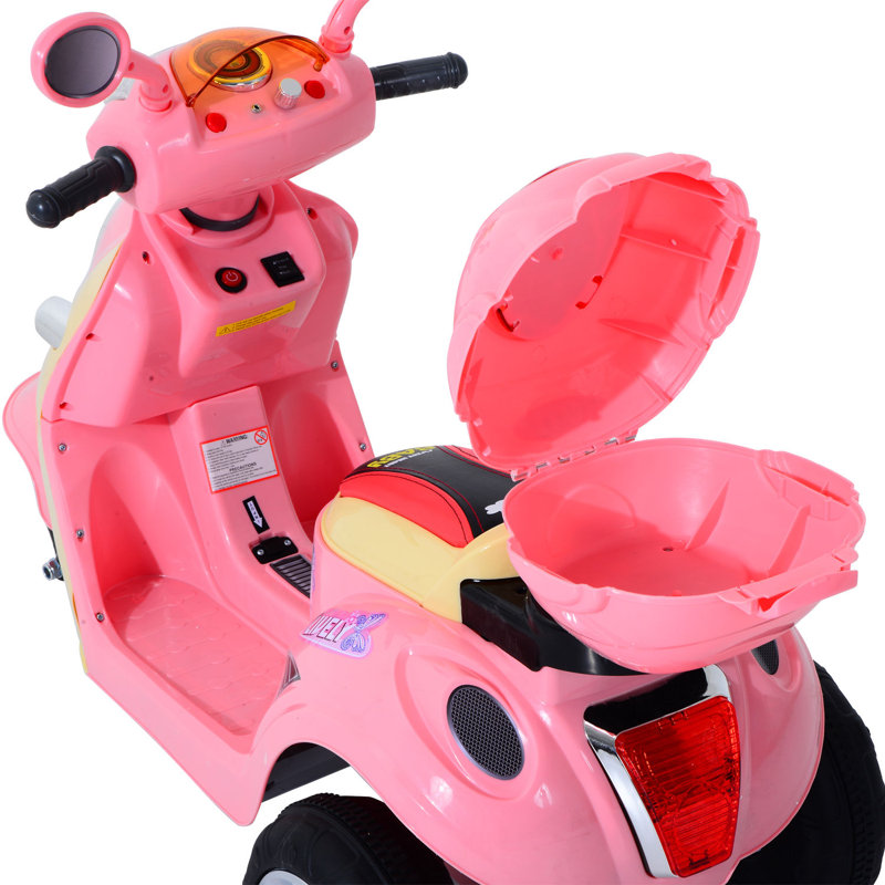 Knut Zoomie Kids Battery Powered Ride On, Pink