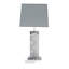 Lampe de table 30 "argentée