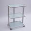 White 3-Tier Tray Treatment Beauty Trolley Cart
