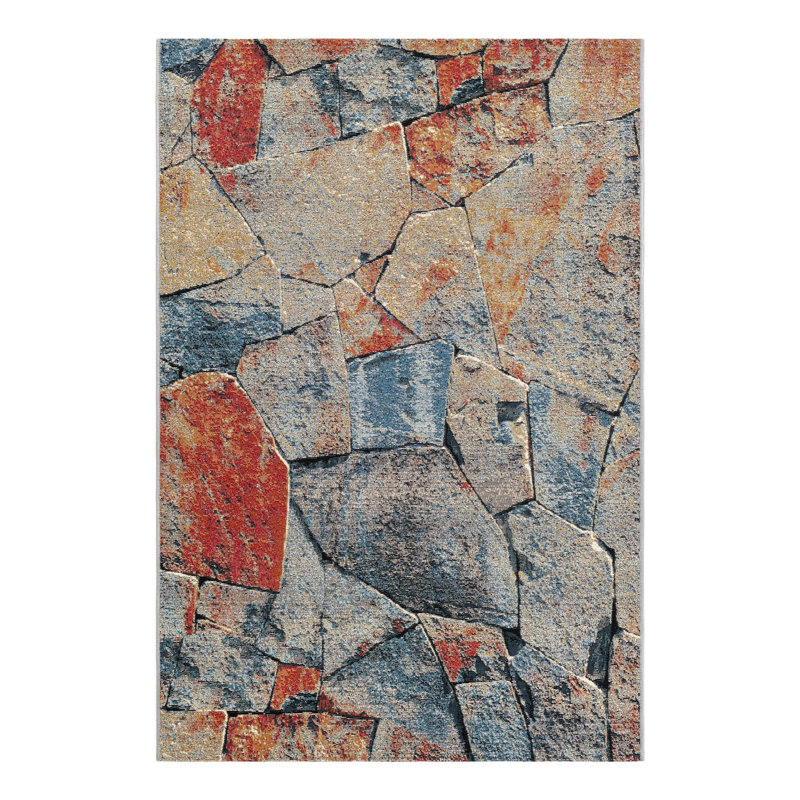 Keazia Indoor/Outdoor Area Rug, Rectangle 4'1" x 6'1"