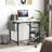 32” Computer Desk With Charging Station, Modern Simple ...