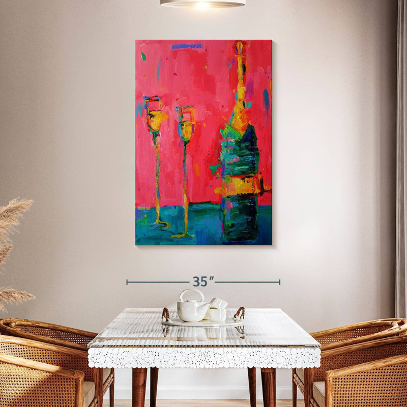 Yarlin Prosecco, 48" H x 32" W