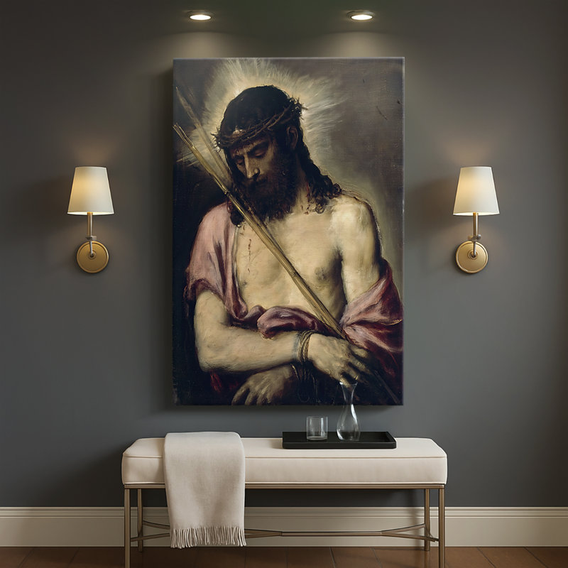 Ecce Homo -Gallery Wrapped Canvas by Titian, 32x48