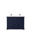 Meuble-lavabo double autoportant 48 po avec plateau Avery-98210844-98210848-98210849