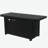 Covered Steel Outdoor Fire Pit Table