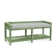 Banc de rangement en osier Glinda