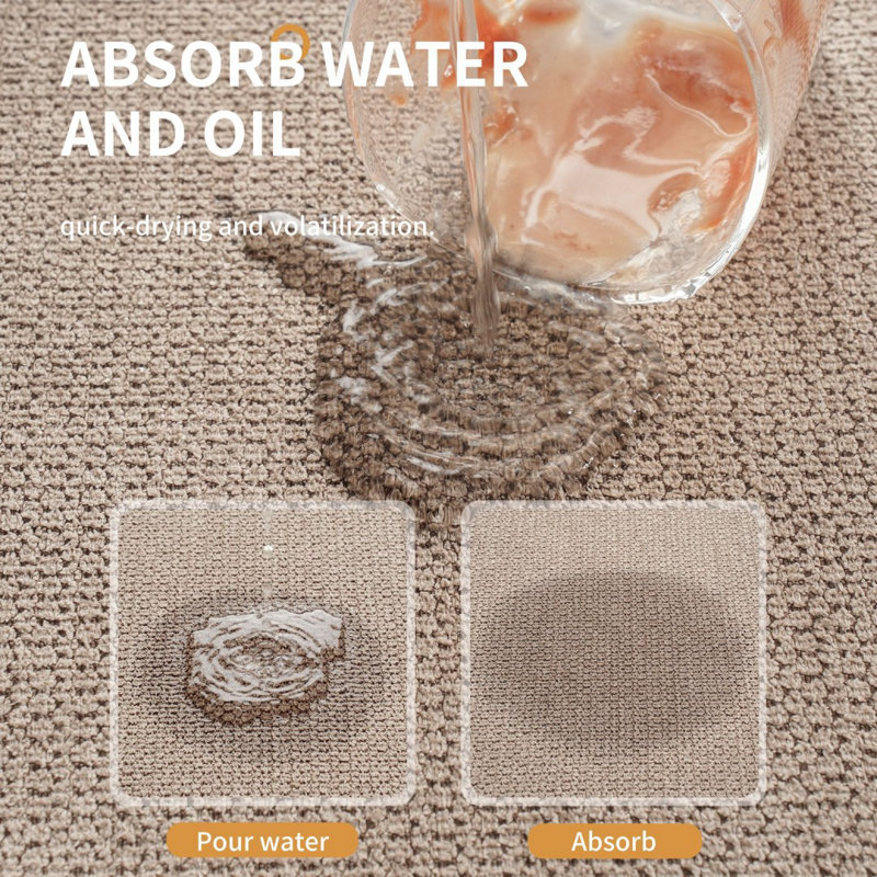 Kitchen Rugs And Mats Non Skid Washable Set Of 2