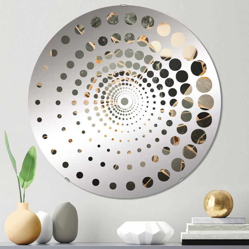 Miroir mural, 31,4 po x 31,4 po