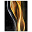 «Brown White Light Art», impression sans cadre sur métal-61497479