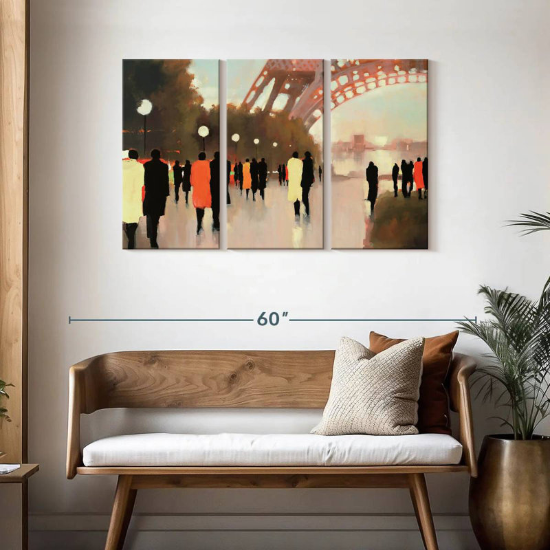 Sebbie Paris Remembered, 28" H x 45" W
