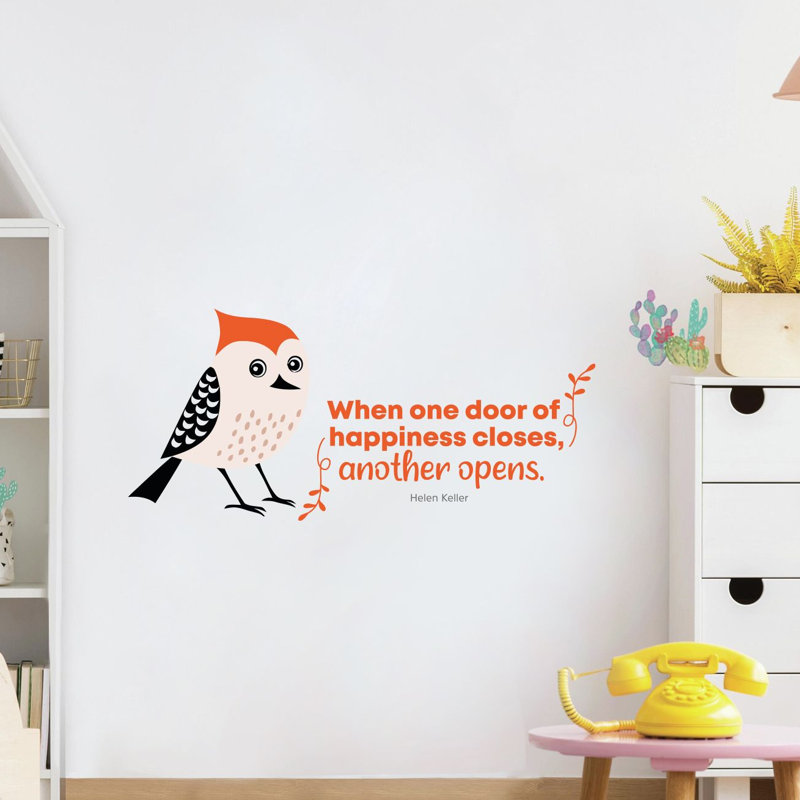 Décalcomanie murale en vinyle "Another", H 20 po x l 40 po