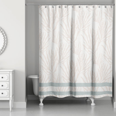 Rideau de douche simple Abd-Alrahim
