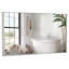 Miroir de salle de bain rectangulaire surdimensionné moderne