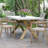 Fleur 74'' Outdoor Dining Table