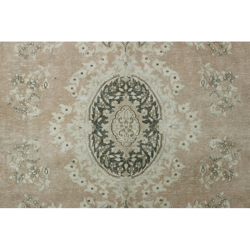 Tapis de la surface en laine 9 pi 10 po x 13 pi style traditionnel à la main noué la Tena