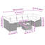 289cm Wide Patio Sofa with Cushions