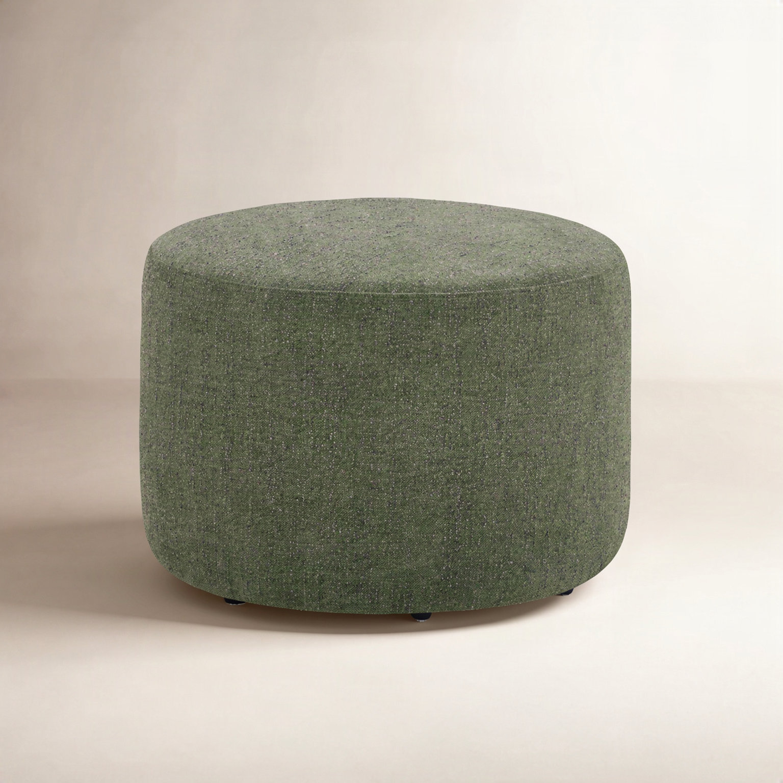 Danva 24" Upholstered Ottoman, Mellow Forest Chenille