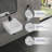 15.7" W x 16.5" D White Rectangular Wall-Mount/Vessel Bathroom Sink with Overflow Hole