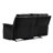 70.8'' Faux Leather Reclining Sofa-650110337