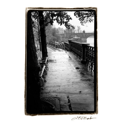 Riverwalk - Wrapped Canvas Print