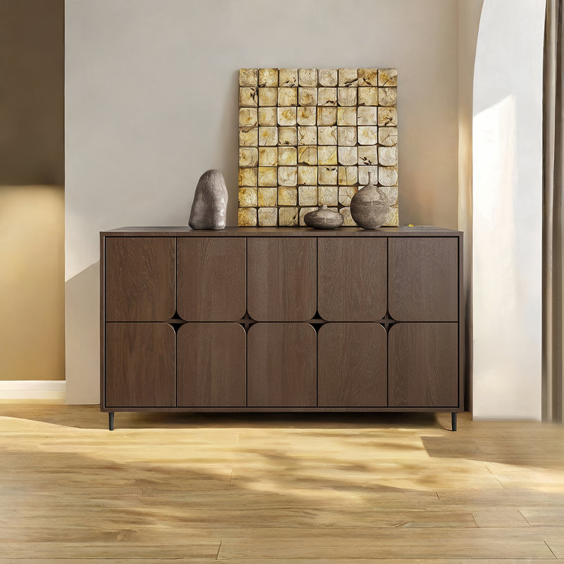 Simple Wabi-sabi Style Sideboard Cabinet