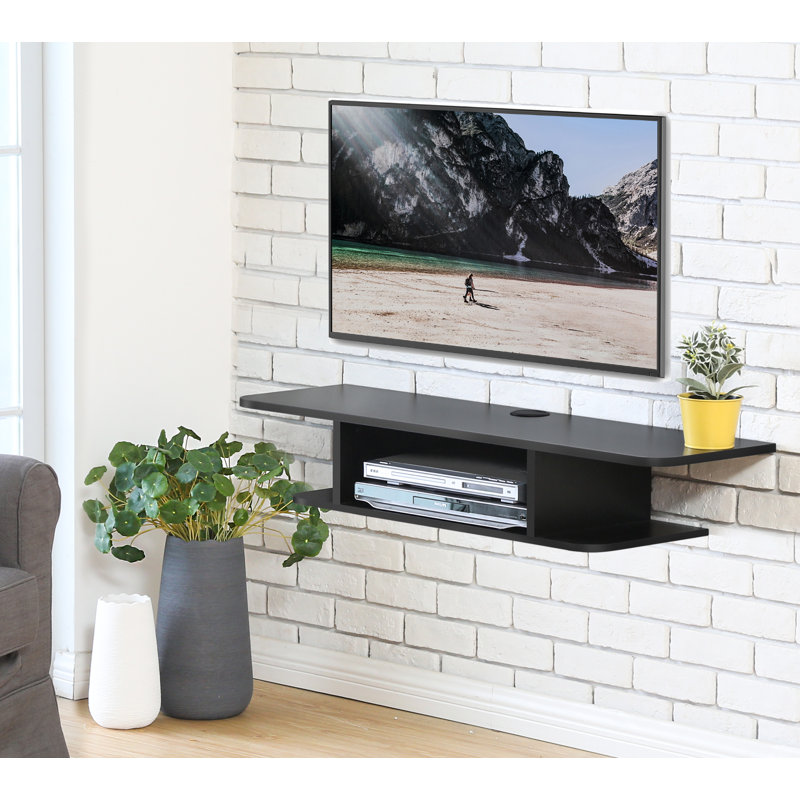 Baumgardner Unfinished Floating TV Stand for TVs up to 48"