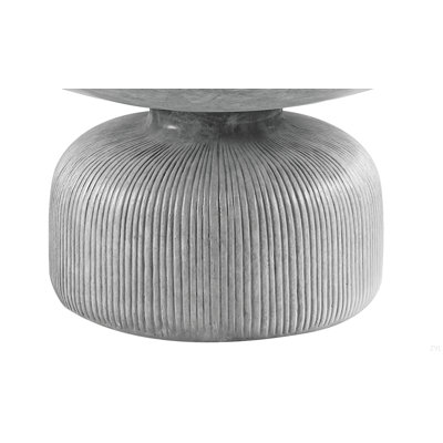 Weathered Gray Finish Coffee Table