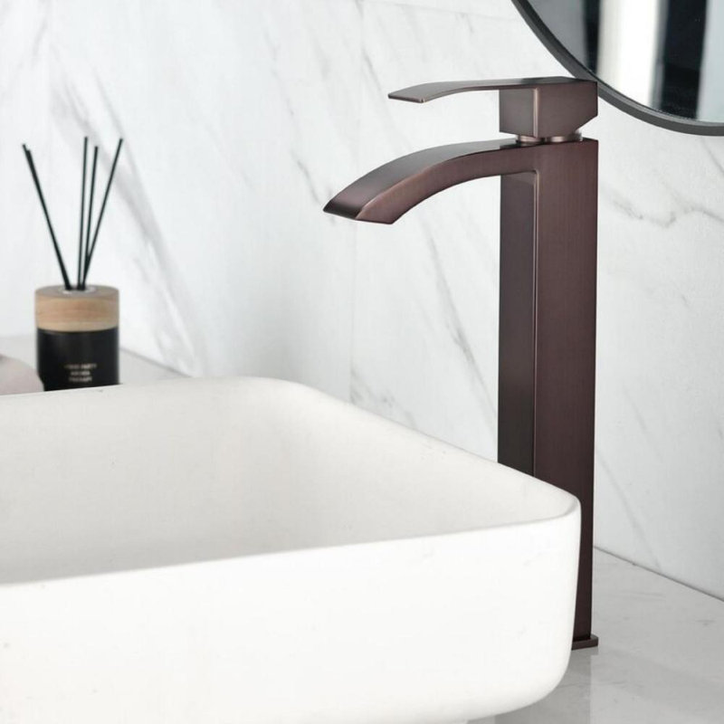 Single-handle Bathroom Faucet, Oil Rubbed Bronze