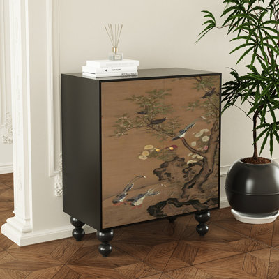 16 Pair Solid Wood Shoe Storage Cabinet