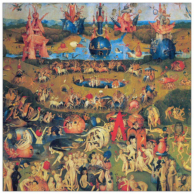 Hieronymus Bosch - Wrapped Canvas Print