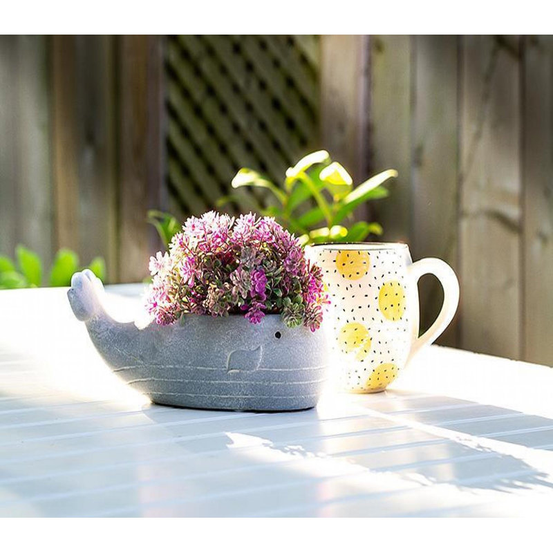 Whale Low Planter