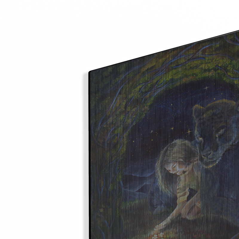  «Préparer le changement» par Verena Wild, art mural en métal, 12 po x 16 po, H 16 po x l 12 po