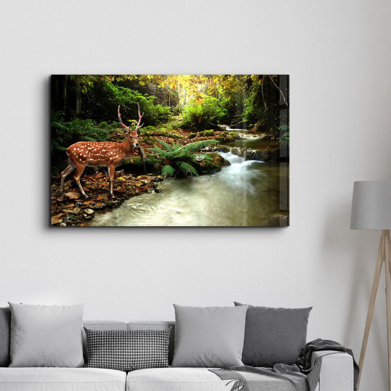 Decorative Tempered Glass Painting