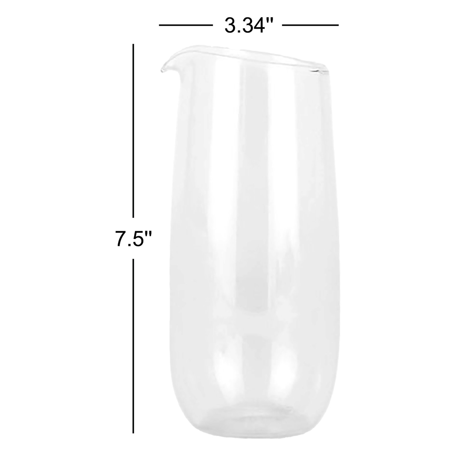 Boreal Glassware 28oz. Glass Pitcher