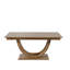 Ensemble de table de salle à manger en bois 6 pièces, ensemble de table de cuisine avec un banc et 4 chaises-130914696-130914698-130914699