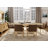 Cohle Pine Solid Wood Base Dining Table-335299170