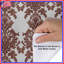 Housses de couette à motif damassé brun-130698147