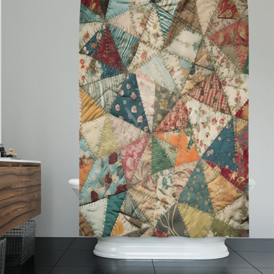 Patchwork Shower Curtain