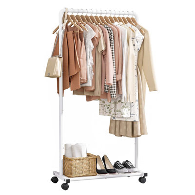 Bonville 72cm Rolling Clothing Rack