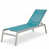 Dupioni Lagoon Sling/Matte Gray selected
