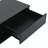 Modern Coffee Table With Tempered Glass, Wooden Cocktail Table With High-Gloss UV Surface, Modernist 2-Tier Rectangle Centre Table For Living Room-775222259