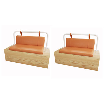 Faux Leather Upholstered Bench