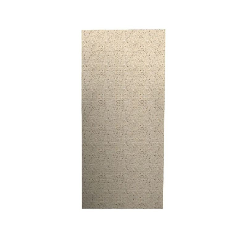 Paroi de douche à panneau unique 96 "x 36" x 0,25 "Solid Surface, Sable des Bermudes