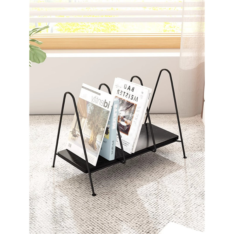 Marlayna Metal File Organizer, Black