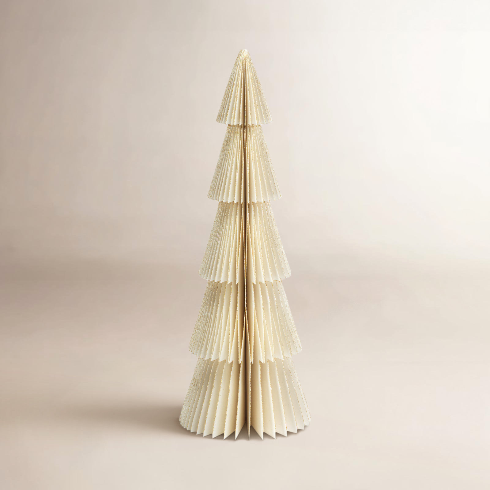 Miriam 6-Piece Paper Tabletop Tree Set, Ivory