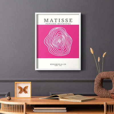 Matisse CDxxx III, reproduction encadrée - bois massif