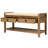 Multipurpose Entryway Shoe Storage Bench with Cushioned Seat and Drawers-65776627