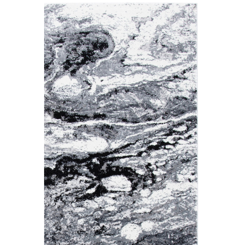 Minnetonka 800 Performance Abstract Rug, Rectangle 4' x 6'