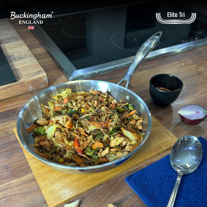 Stainless Steel Non-Stick Frying Pan